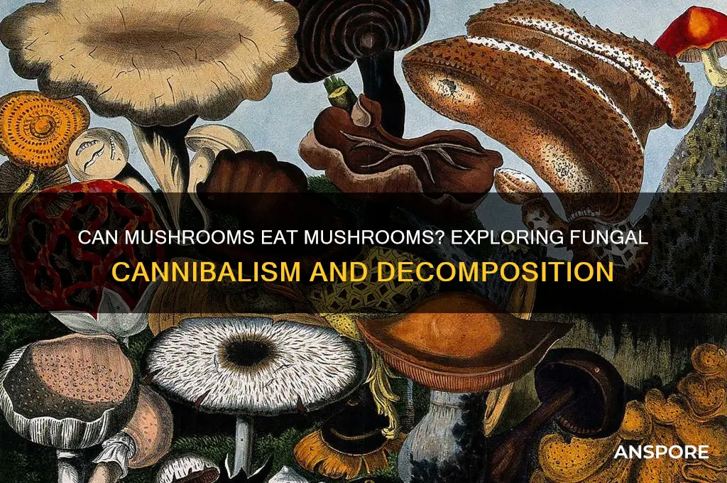 can mushrooms eat mushrooms