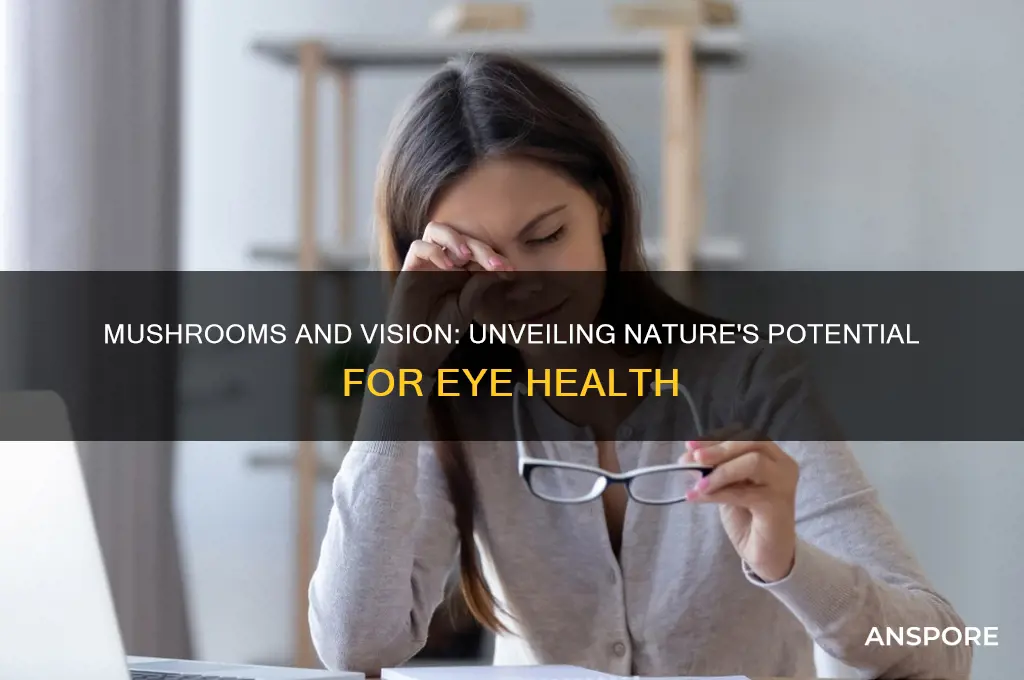can mushrooms improve eyesight