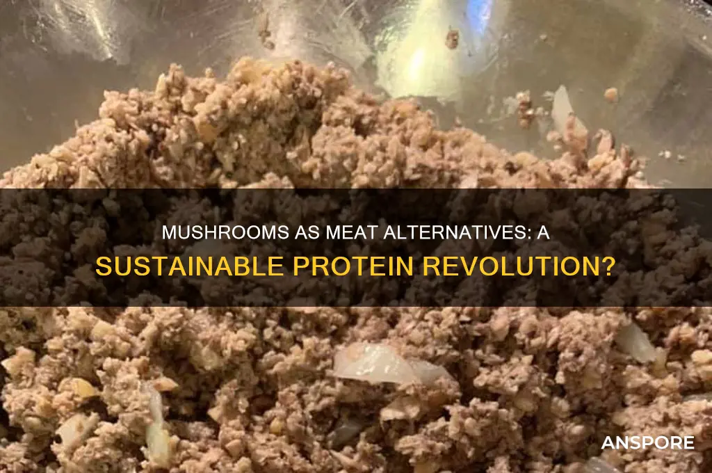 can mushrooms replace meat