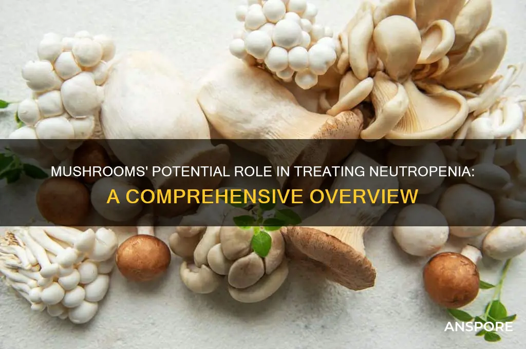 can mushrooms treat neutropenia