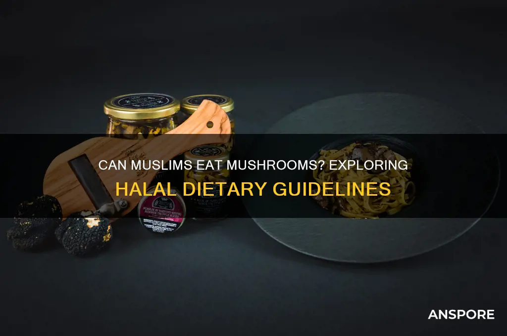 can muslim eat mushroom