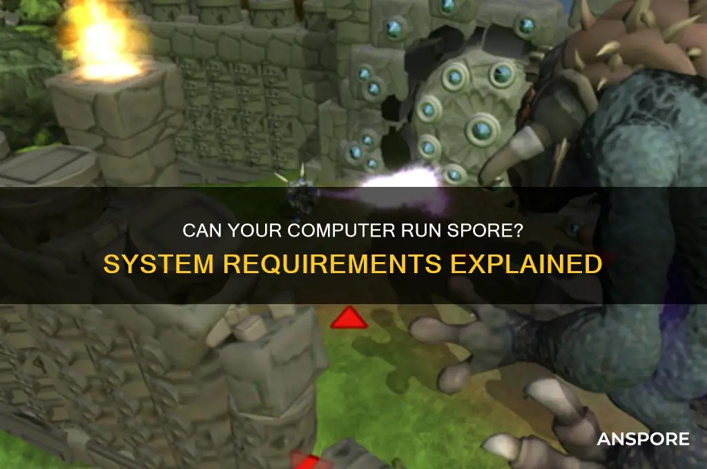 can my computer play spore