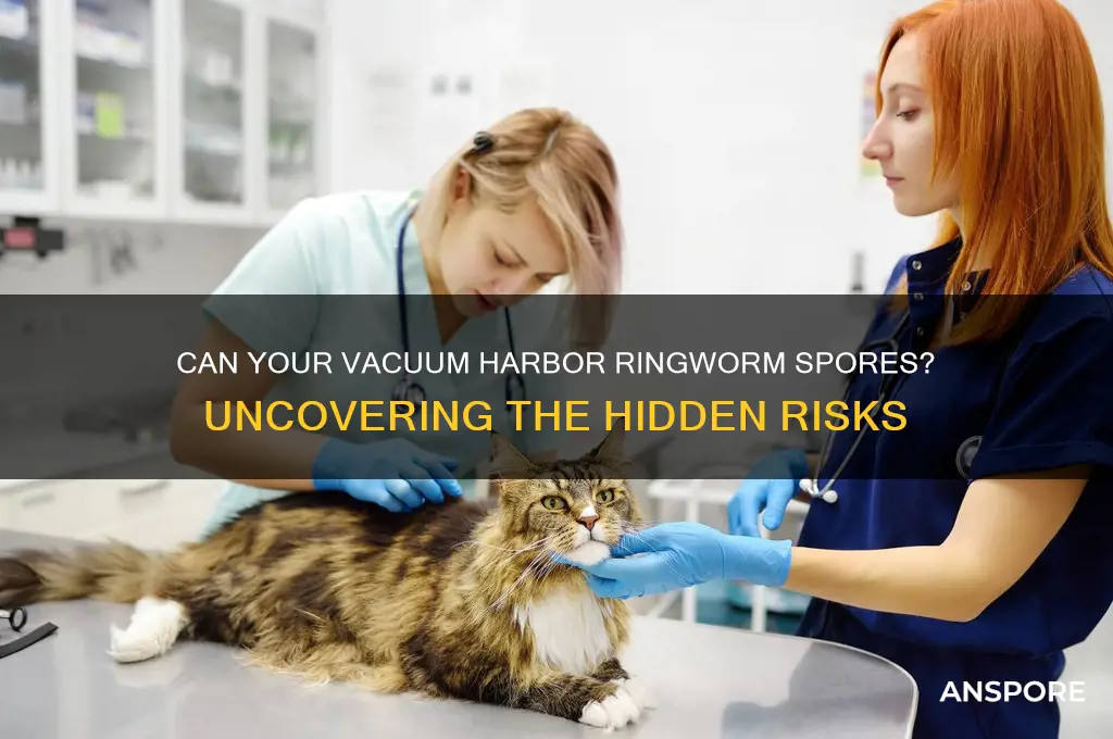 can my vacuum have ringworm spores