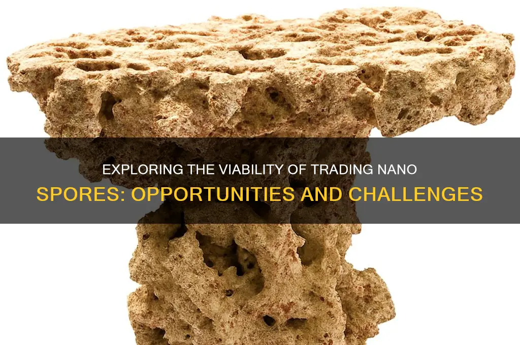 can nano spores be traded