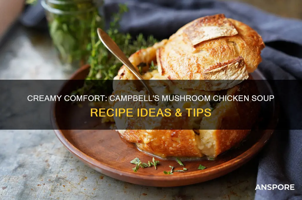 can of campbells mushroom chicken soup