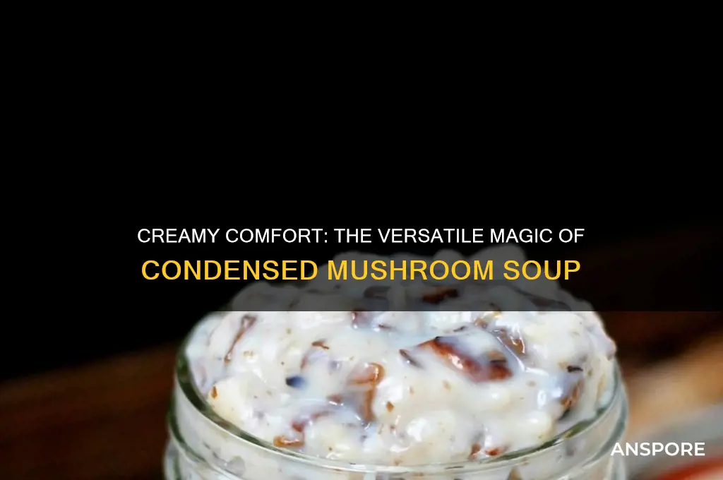 can of condensed mushroom soup
