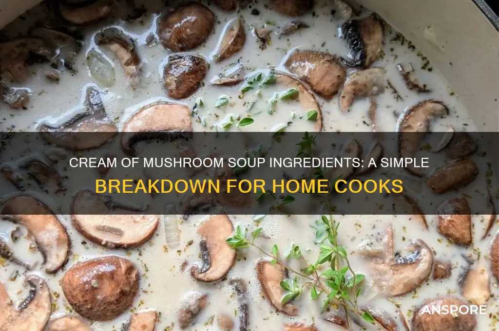 can of cream of mushroom soup ingredients