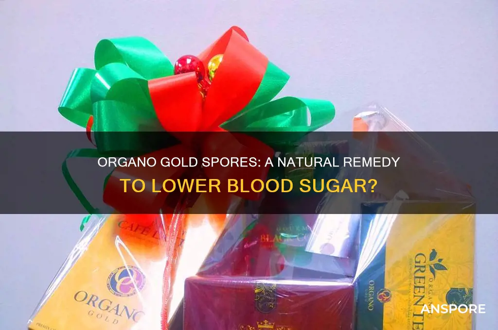 can organo gold spores lower blood sugar
