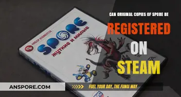 Registering Original Spore Copies on Steam: Possibility and Process Explained