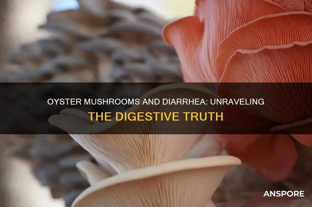 can oyster mushrooms cause diarrhea