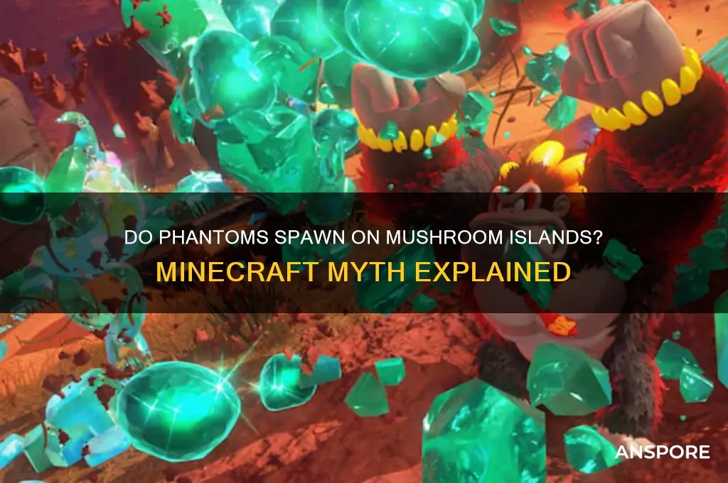 can phantoms spawn on mushroom islands
