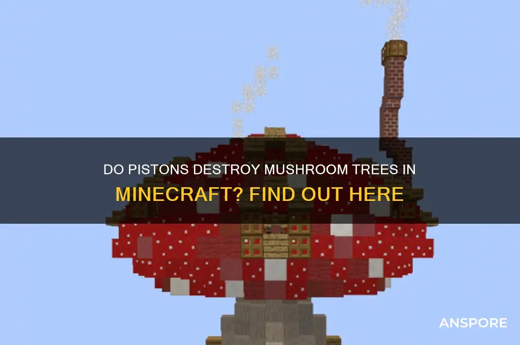 can pistons break mushroom trees