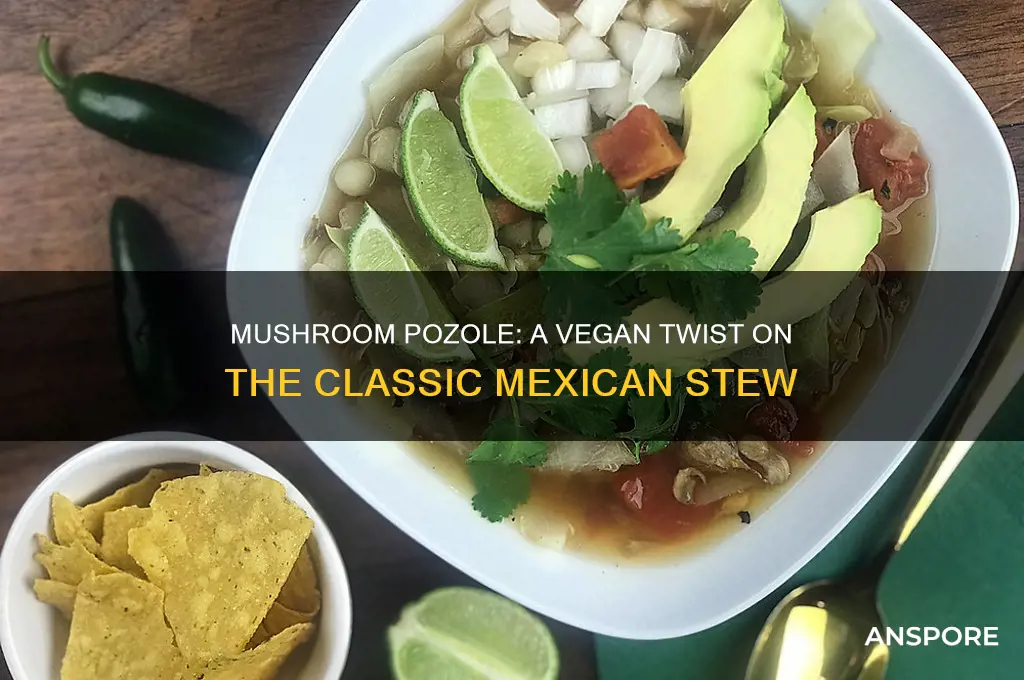 can pozole be made with mushrooms