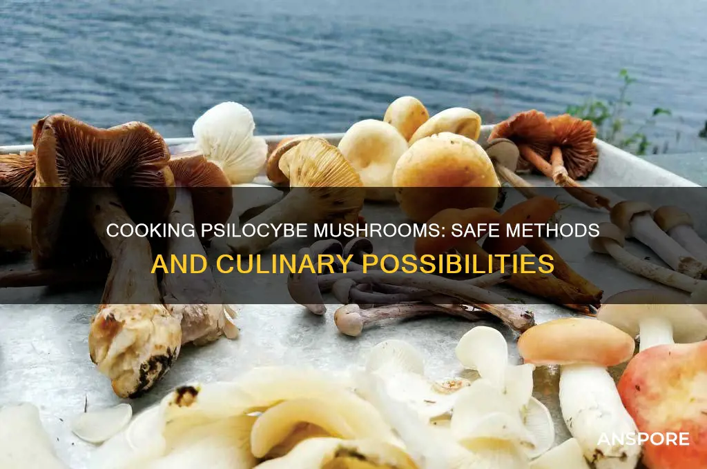 can psilocybe mushrooms be cooked