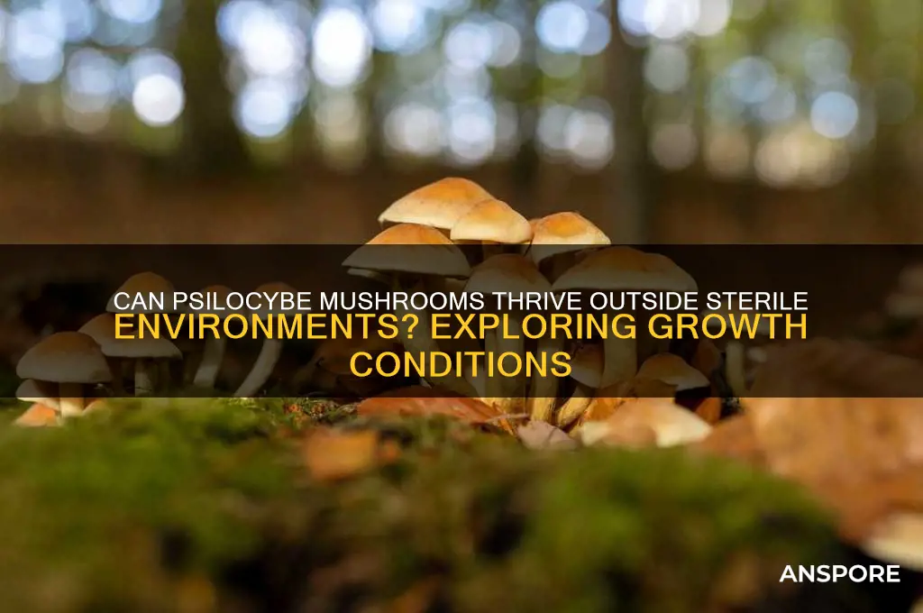 can psilocybe mushrooms grow in non sterile conditions