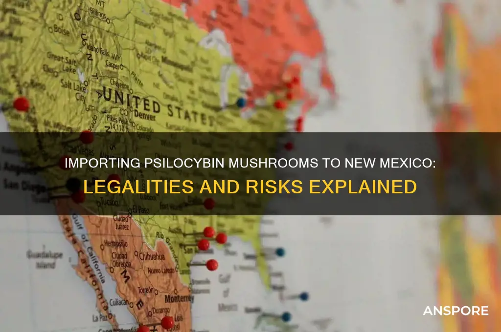 can psilosybe mushrooms be imported to new mexico