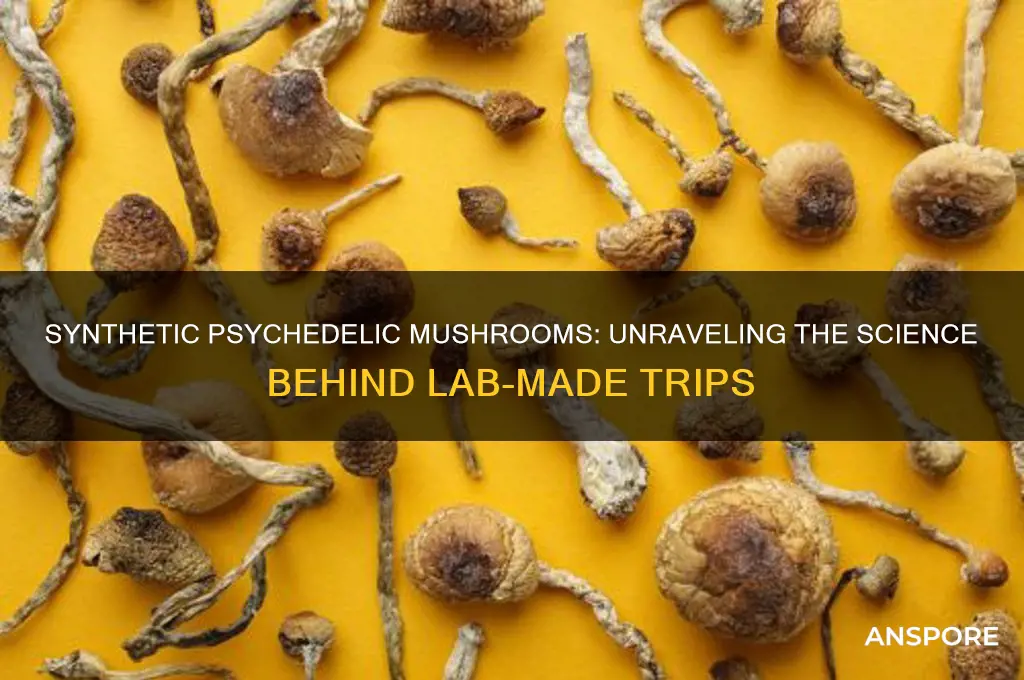 can psychedelic mushrooms be synthetic