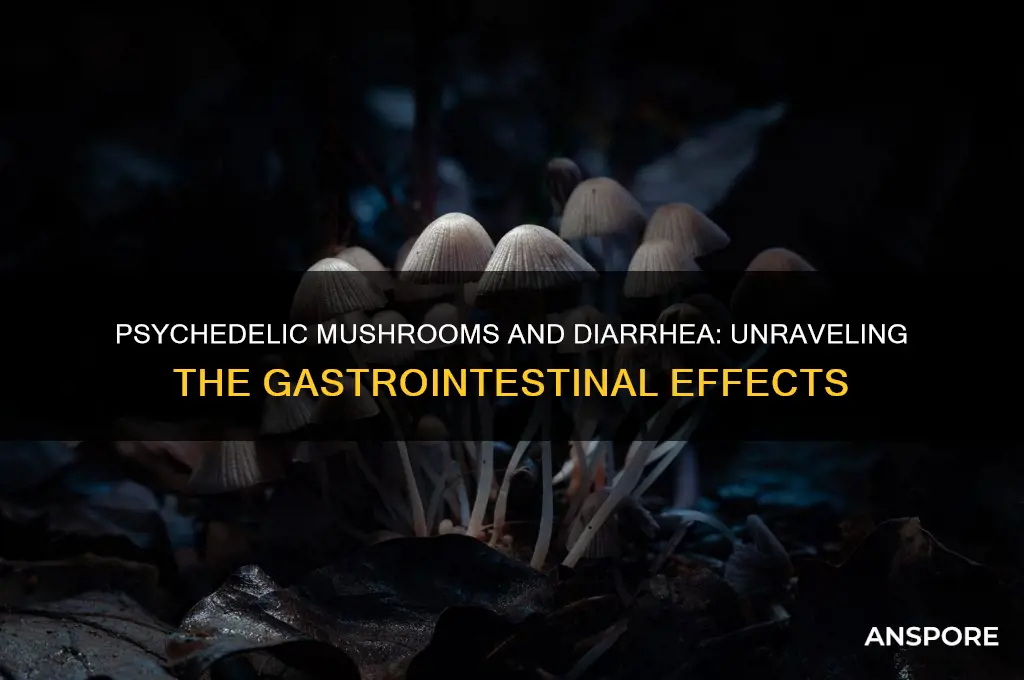 can psychedelic mushrooms cause diarrhea