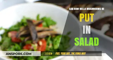 Raw Bella Mushrooms in Salads: Safe, Nutritious, and Delicious Addition?