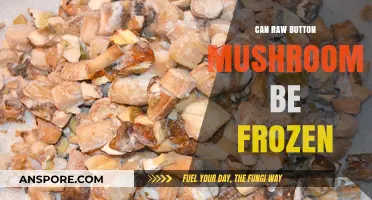 Freezing Raw Button Mushrooms: A Guide to Preserving Freshness