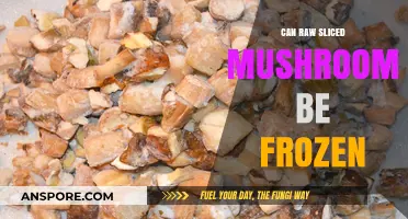 Freezing Raw Sliced Mushrooms: A Handy Kitchen Preservation Tip