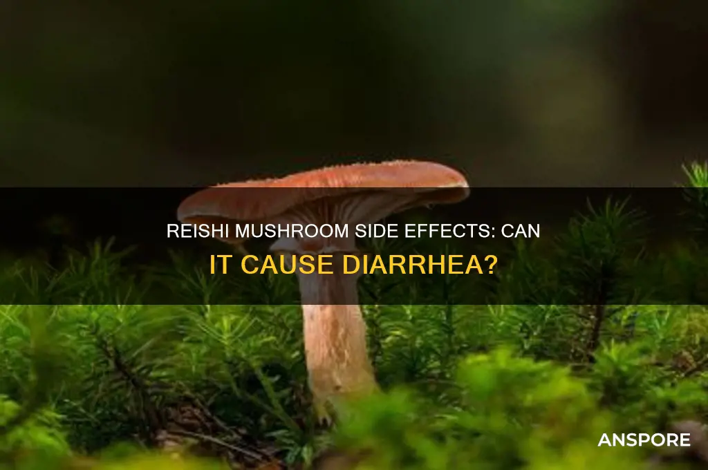 can reishi mushroom cause diarrhea