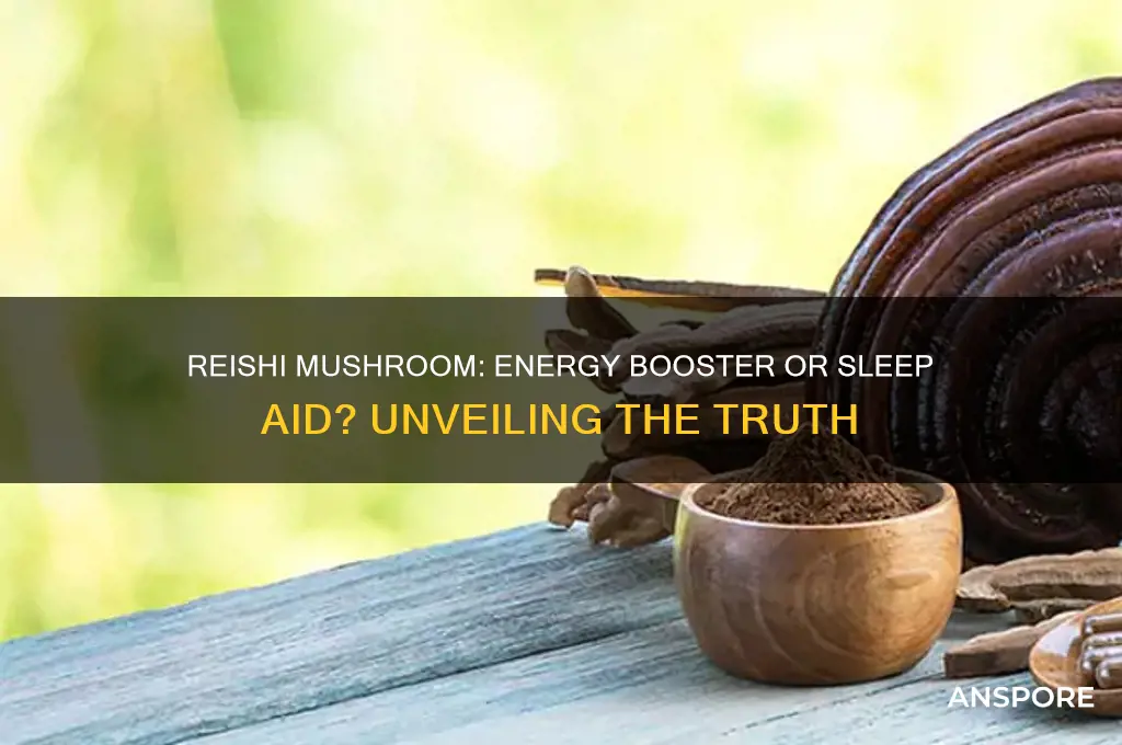 can reishi mushroom keep you awake