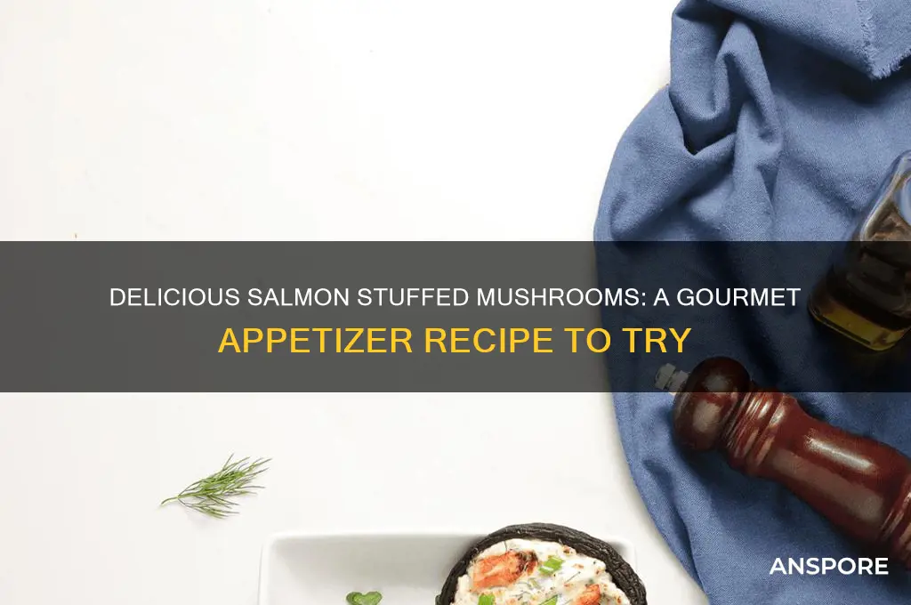 can salmon stuffed mushrooms