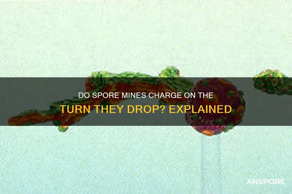 can spore mines charge on thenturn tjeyndrop
