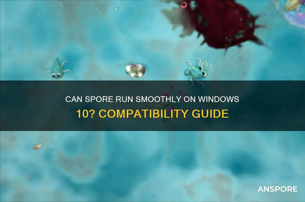 can spore work on windows 10
