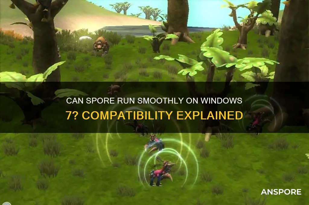 can spore work on windows 7