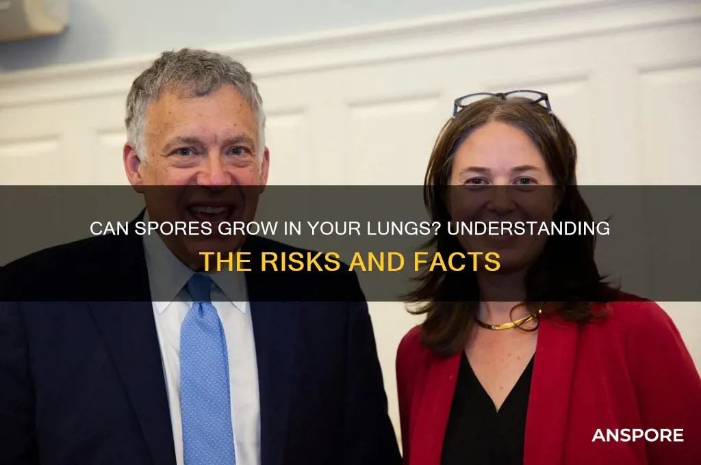 can spores grow in your lungs
