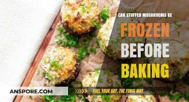 Freezing Stuffed Mushrooms: Pre-Baking Tips for Perfect Results
