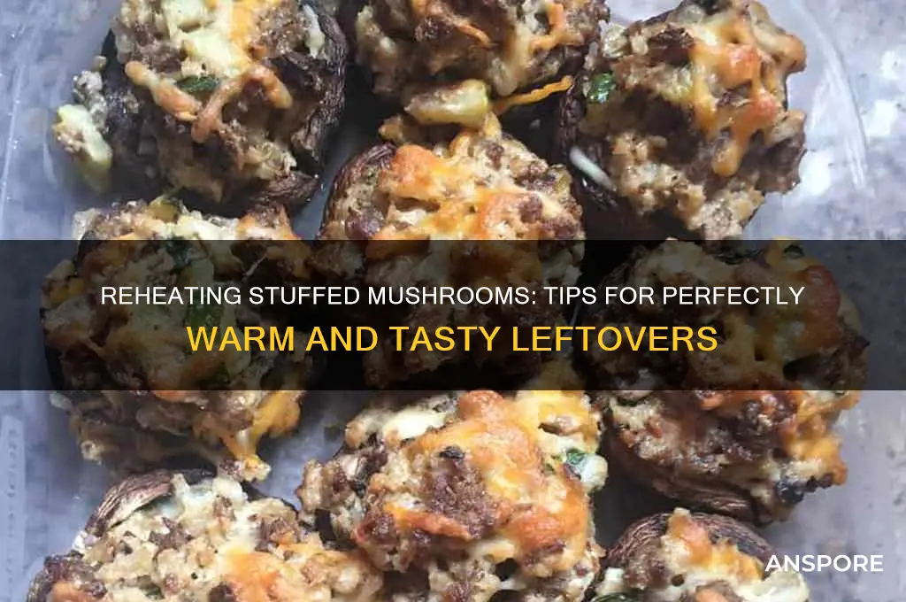 can stuffed mushrooms be reheated
