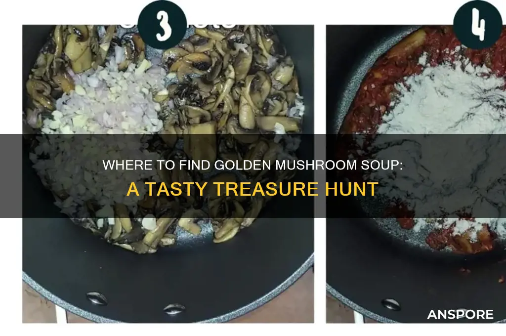 can t find golden mushroom soup