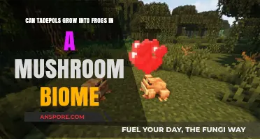 Can Tadpoles Transform into Frogs in Mushroom Biomes?