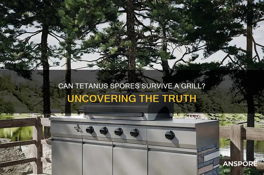 can tetanus spores survive a grill
