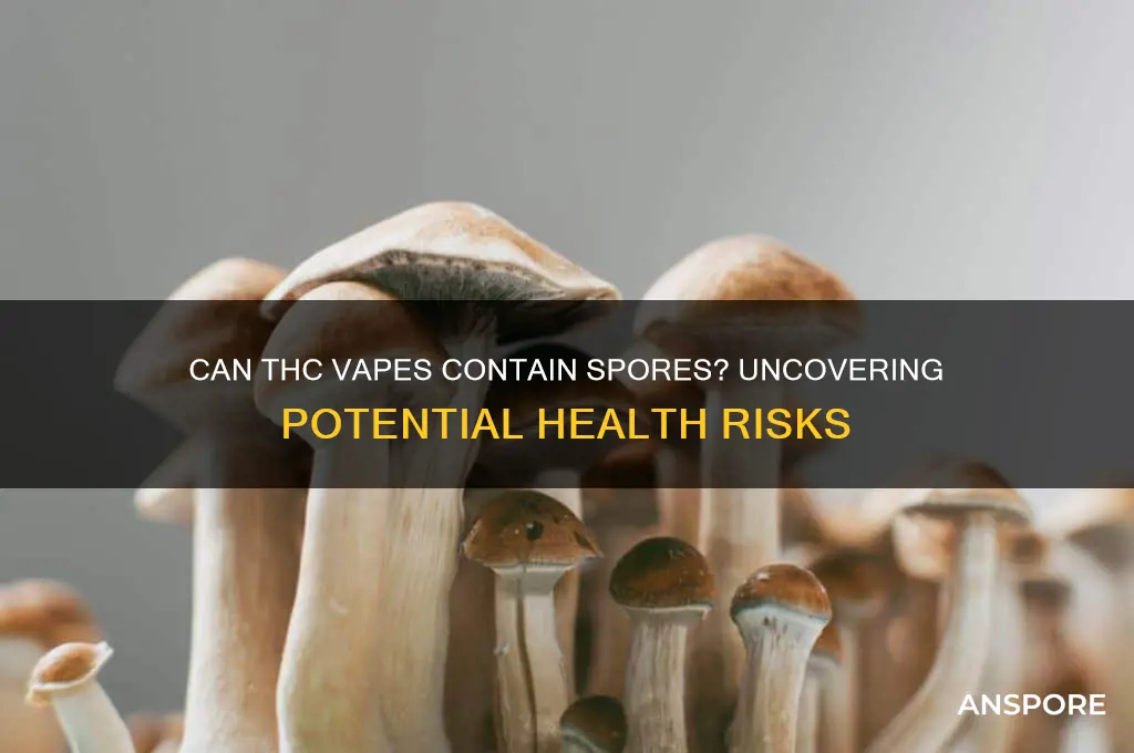 can thc vape contain spores