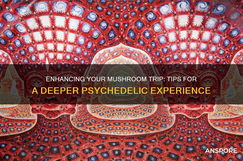 can u enhance mushroom trip