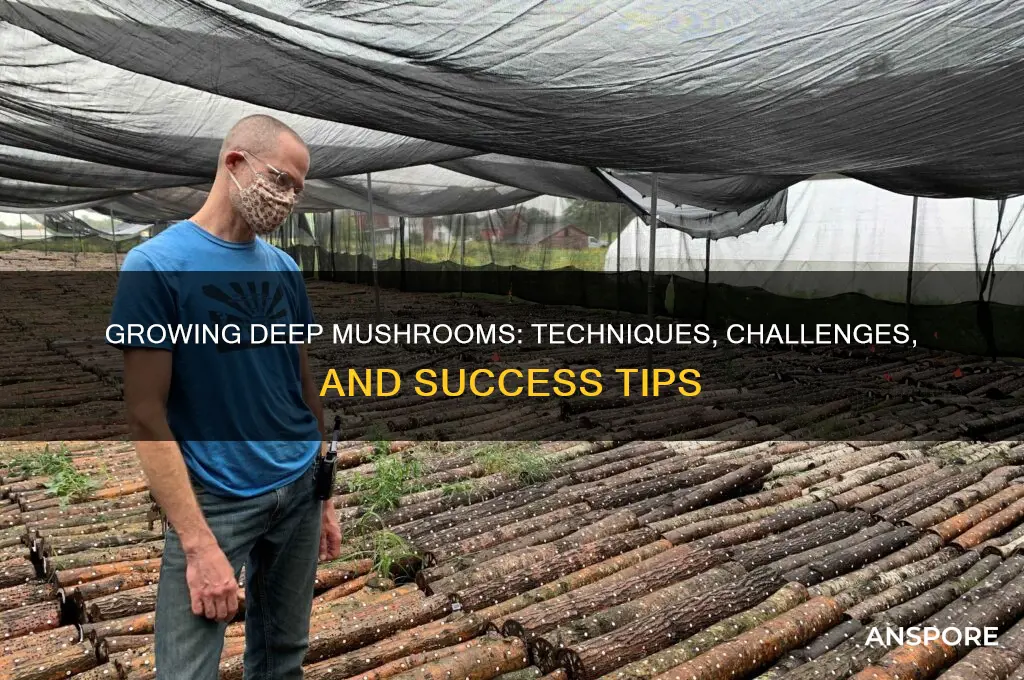 can u grow deep mushroom