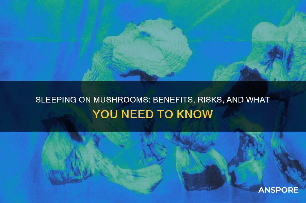can u sleep on mushrooms