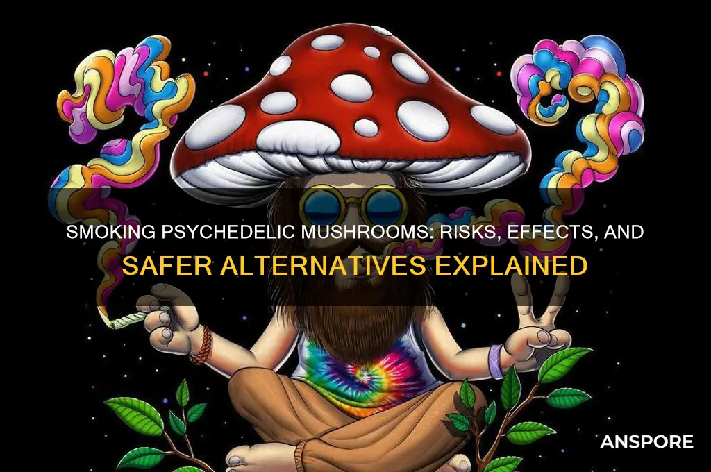 can u smoke psychedelic mushrooms