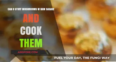 Stuffing Mushrooms with Raw Sausage: A Delicious Cooking Guide