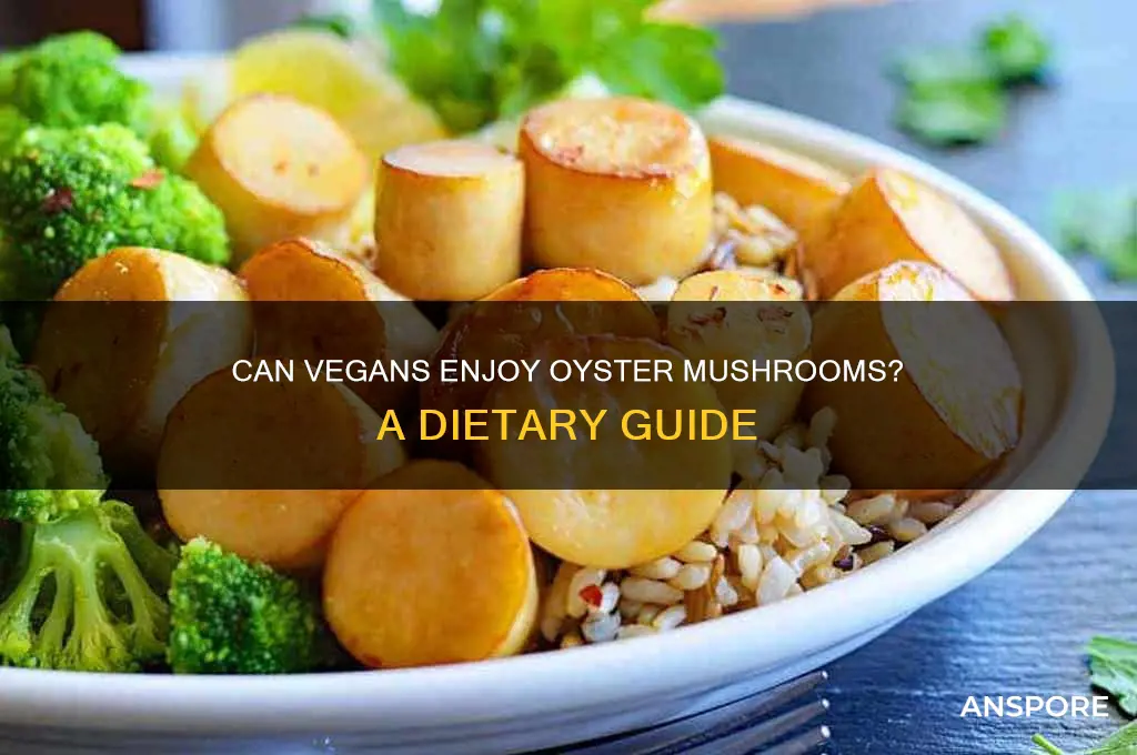 can vegans eat oyster mushrooms