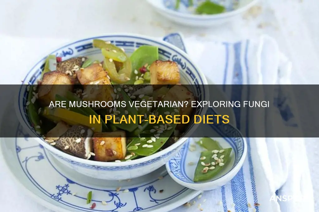 can vegetarian eat mushrooms
