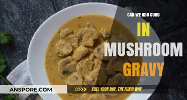 Curd in Mushroom Gravy: A Tasty Twist or Culinary Misstep?