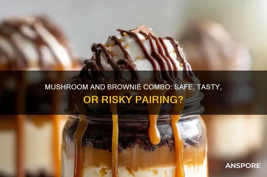 can we eat mushroom and brownie together