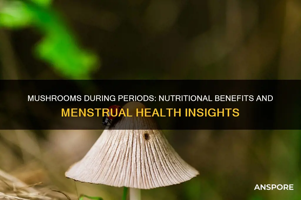 can we eat mushroom during periods