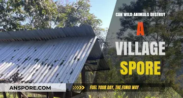 Wild Animals vs. Villages: Can They Destroy Spore Settlements?