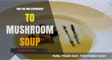 Enhance Your Mushroom Soup: Adding Asparagus for Flavor and Texture